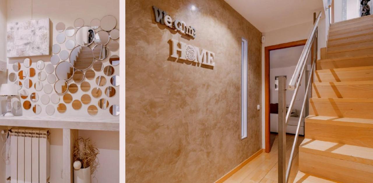 Bonito Duplex Con Piscina En Barcelona&Playa Apartment Tiana Bagian luar foto